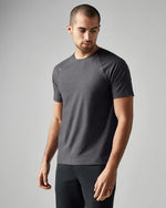 Rhone Men's Reign  Trim Fit T-Shirt - Black Heather