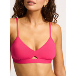 Seafolly Collective Hybrid Bralette Bikini Top - Raspberry