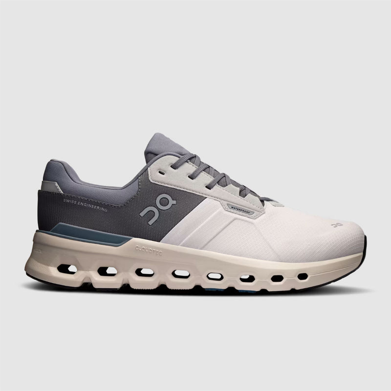 On Men's Cloudrunner 2 Waterproof Shoes - Wolf / Dust