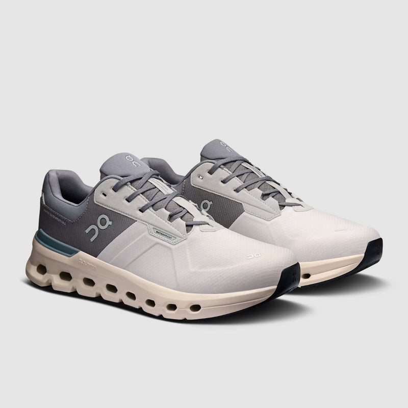 On Men's Cloudrunner 2 Waterproof Shoes - Wolf / Dust