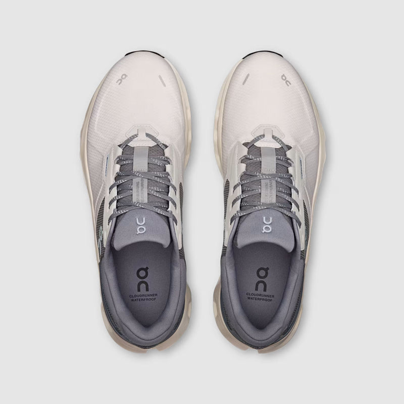 On Men's Cloudrunner 2 Waterproof Shoes - Wolf / Dust