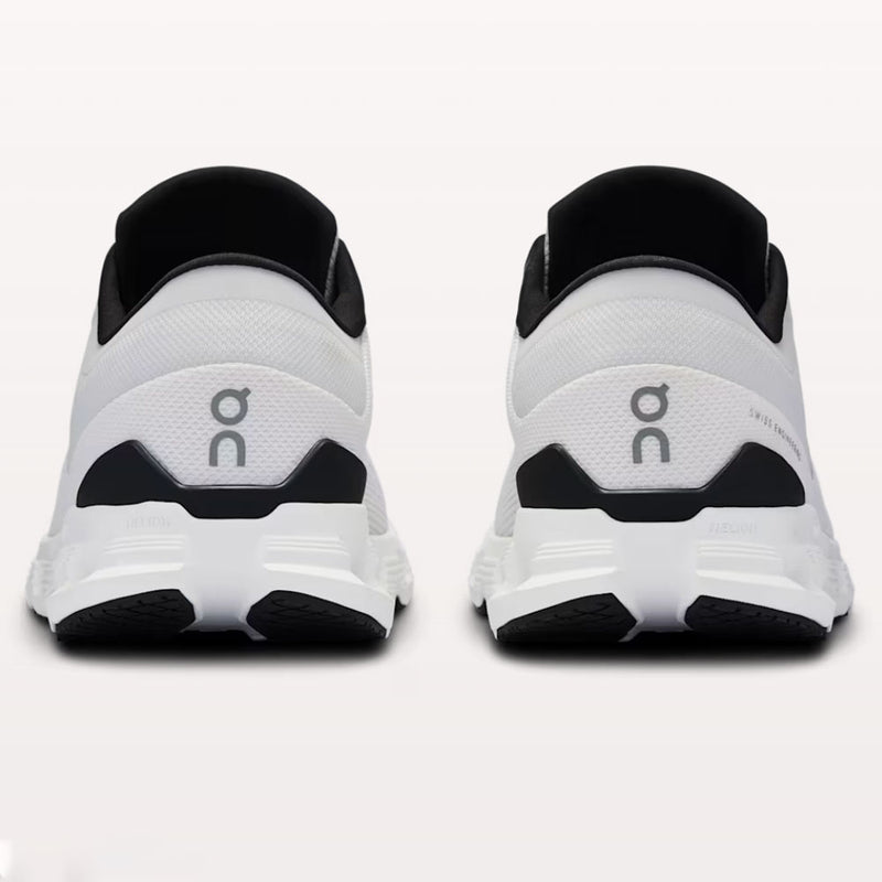 On Men's Cloud X 4 Shoes - Ivory / Black