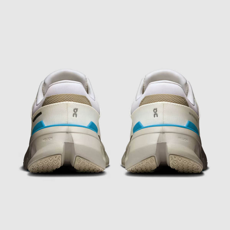 On Women's Cloudrunner 2 Shoes - White / Horizon