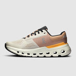 On Women's Cloudrunner 2 Shoes - Pearl / Tangerine