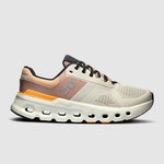 On Women's Cloudrunner 2 Shoes - Pearl / Tangerine