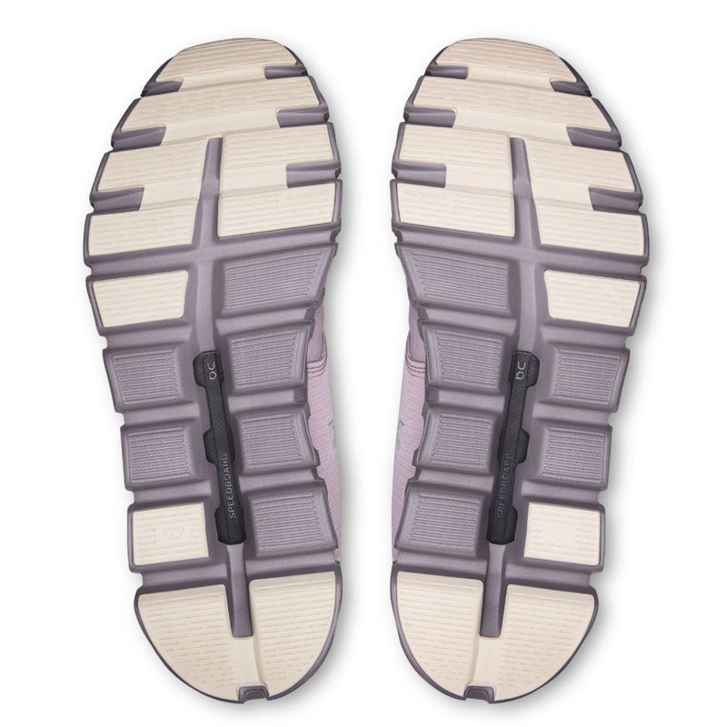 On Women's Cloud 6 Waterproof Shoes - Mauve / Zinc