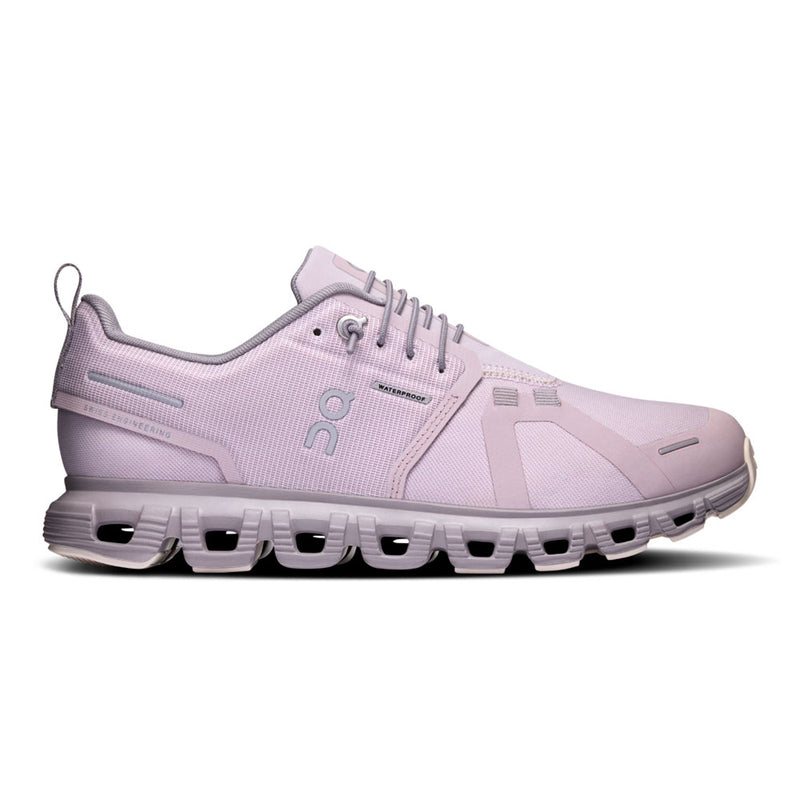 On Women's Cloud 6 Waterproof Shoes - Mauve / Zinc