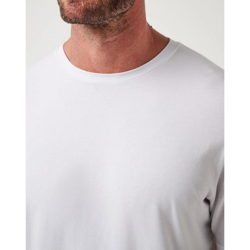 TravisMathew Cloud Crew T-Shirts - White