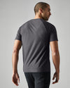 Rhone Men's Reign  Trim Fit T-Shirt - Black Heather