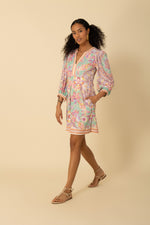 Hale Bob Anne 3/4 Sleeve Dress - Green