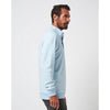 TravisMathew Cloud Quarter Zip 2.0 Pullover Sweater - Heather Kentucky Blue