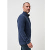 TravisMathew Cloud Quarter Zip 2.0 Pullover Sweater - Heather Blue