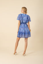 Hale Bob Julie V-Neck Dress - Navy