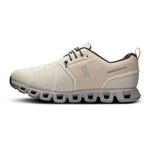 On Women's Cloud 5 Waterproof Shoes - Pearl / Fog