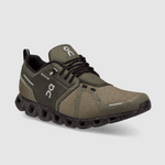 On Men's Cloud 5 Waterproof Shoes - Olive / Black