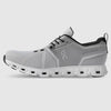 On Women's Cloud 5 Waterproof Shoes - Glacier / White