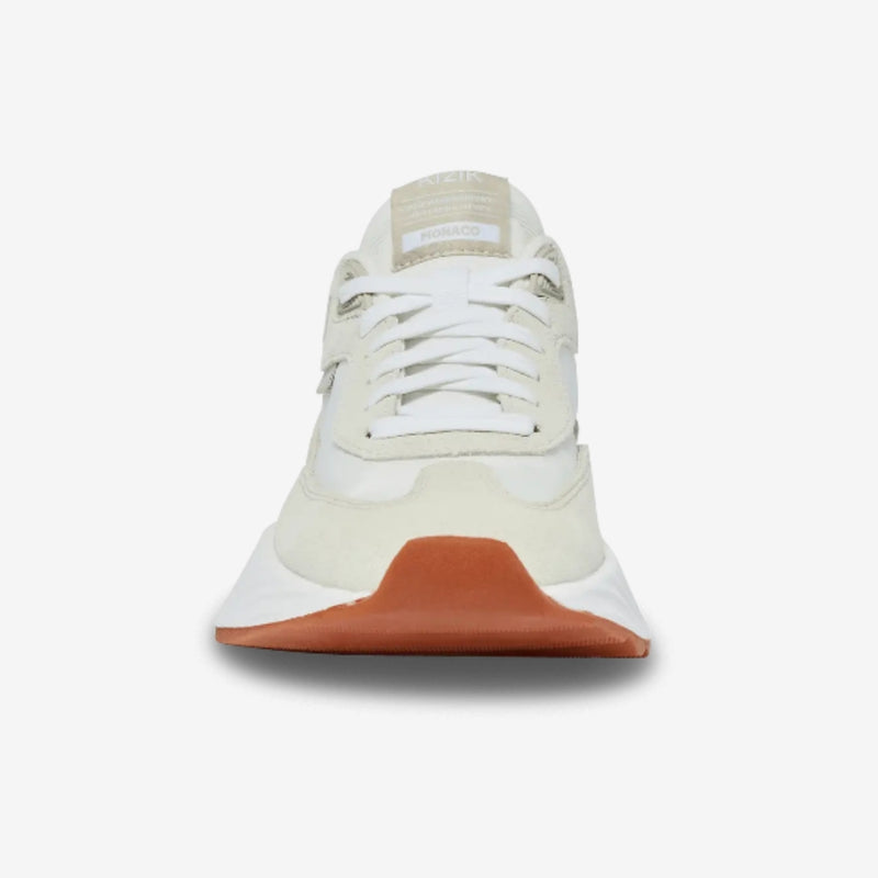 Kizik Womens Monaco Shoes - White / Moonbeam