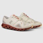 On Men's Cloud X 3 Shoes - Ice / Auburn