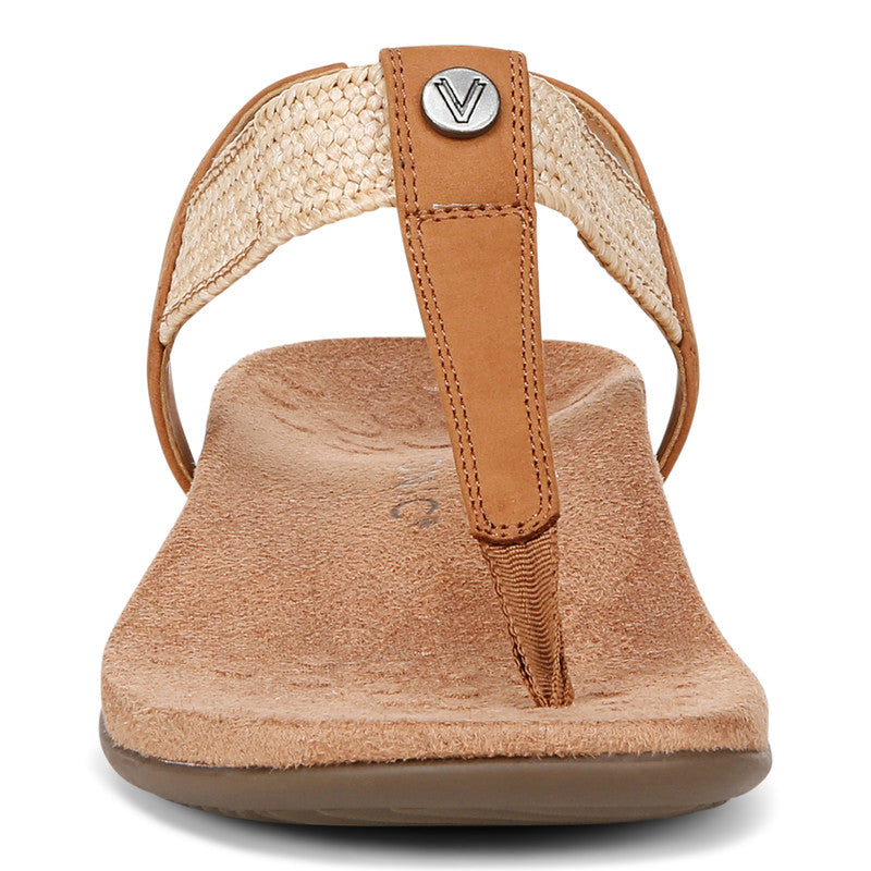 Vionic Brea Sandals - Camel Nubuck