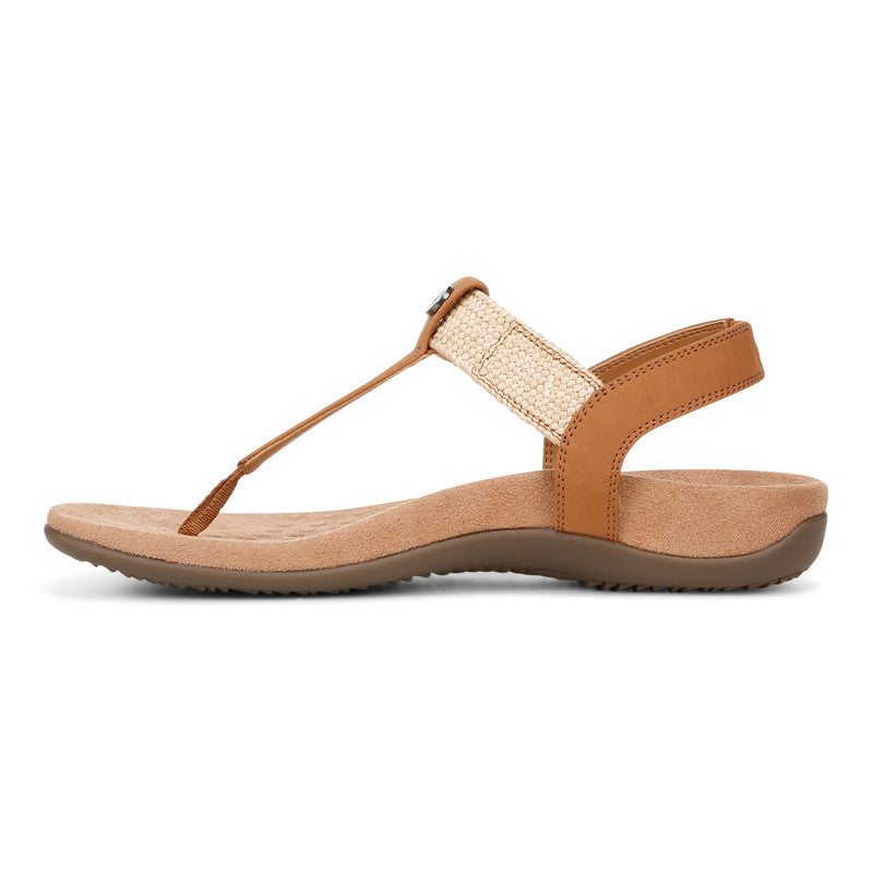 Vionic Brea Sandals - Camel Nubuck