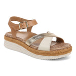 Vionic Mar Sandals - Camel / Gold