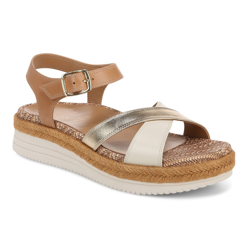 Vionic Mar Sandals - Camel / Gold