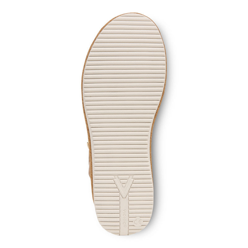 Vionic Mar Sandals - Camel / Gold
