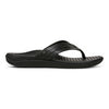 Vionic Men's Tide II Sandals - Black Leather