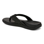 Vionic Men's Tide II Sandals - Black Leather