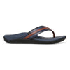 Vionic Men's Tide II Sandals - Navy Brown Leather