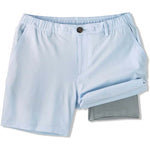 Chubbies 6-Inch The Powder Puff Blues Performance Shorts Lined - Light/Pastel Blue