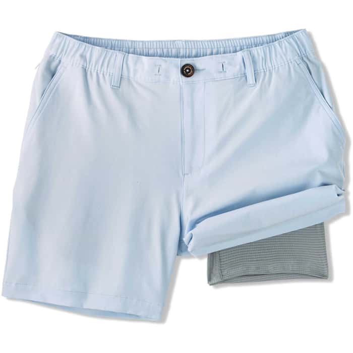 Chubbies 6-Inch The Powder Puff Blues Performance Shorts Lined - Light/Pastel Blue