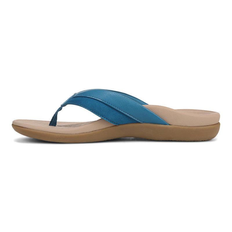 Vionic Shore Sandals - Celestial Teal Suede