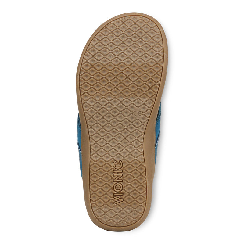 Vionic Shore Sandals - Celestial Teal Suede