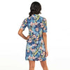 Tori Richard Friends & Anemones Phoenix Dress - Navy