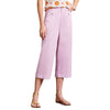 Tribal 24-Inch Brooke Wide Leg Capri Jeans With Patch Pockets - Orchid Rose