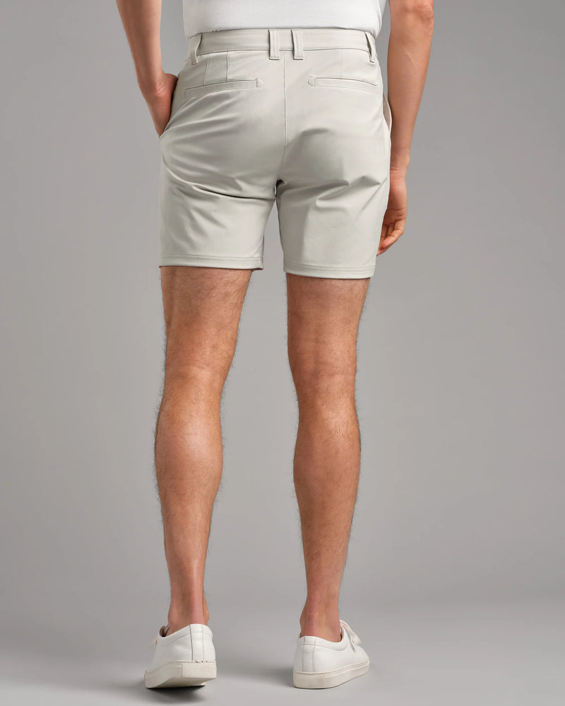 Rhone Men's 7-Inch Commuter Shorts - Stone
