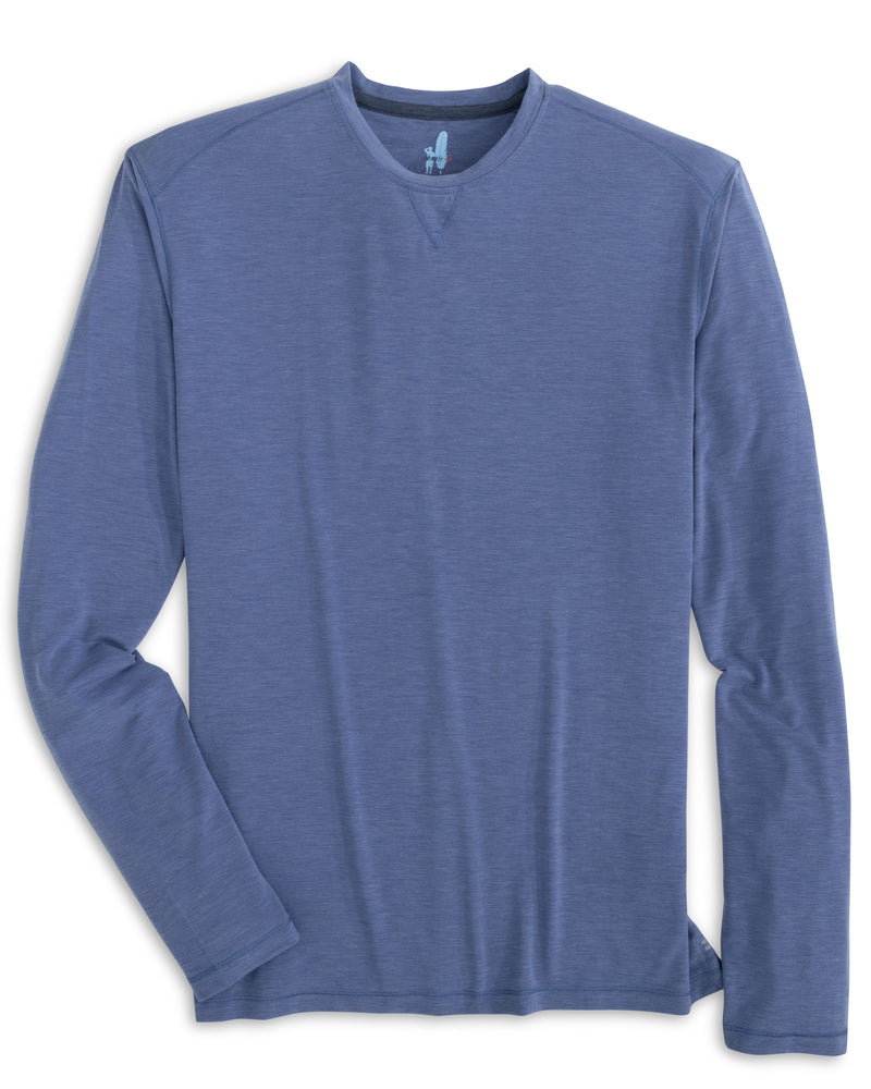 Johnnie-O Course Prep-Formance Long Sleeve T-Shirt - Offshore