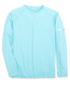 Johnnie-O Gavin Long Sleeve T-Shirt - Bondi Blue