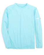 Johnnie-O Gavin Long Sleeve T-Shirt - Bondi Blue