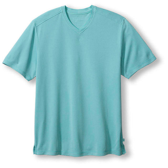 Tommy Bahama Islandzone Coastal Crest V-Neck T-Shirt - Blue Freeze