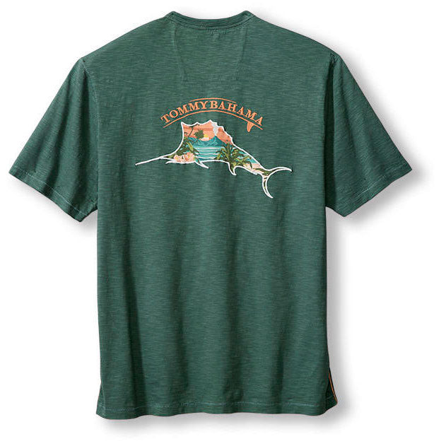 Tommy Bahama Island Billboard Lux T-Shirt - Trout