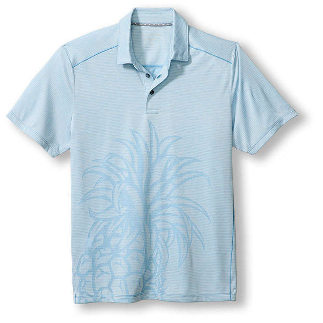Tommy Bahama Islandzone Pina Grande Polo Shirt - Chambray Blue
