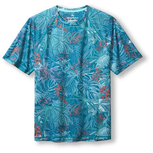 Tommy Bahama Islandzone Glow Palms T-Shirt - Summer Night