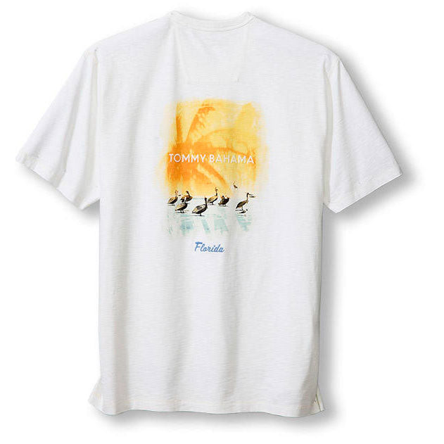 Tommy Bahama Panhandle Pelicans T-Shirt - White