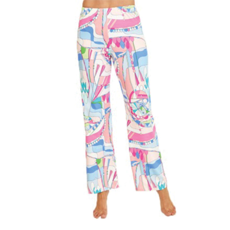 Kenny Dana Carnival Palazzo Pant - Pink Multi