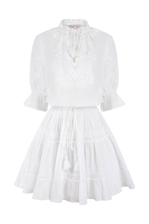 Pranella Amar Dress Cover Up - White