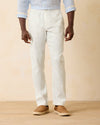 Tommy Bahama Beach Coast Linen Blend Elastic Pull On Pants - Continental*