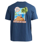 Tommy Bahama Men's Big & Tall Batter On Deck T-Shirt - Navy