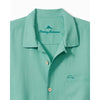 Tommy Bahama Big & Tall Coastal Breeze Check Camp Shirt - Blue Freeze